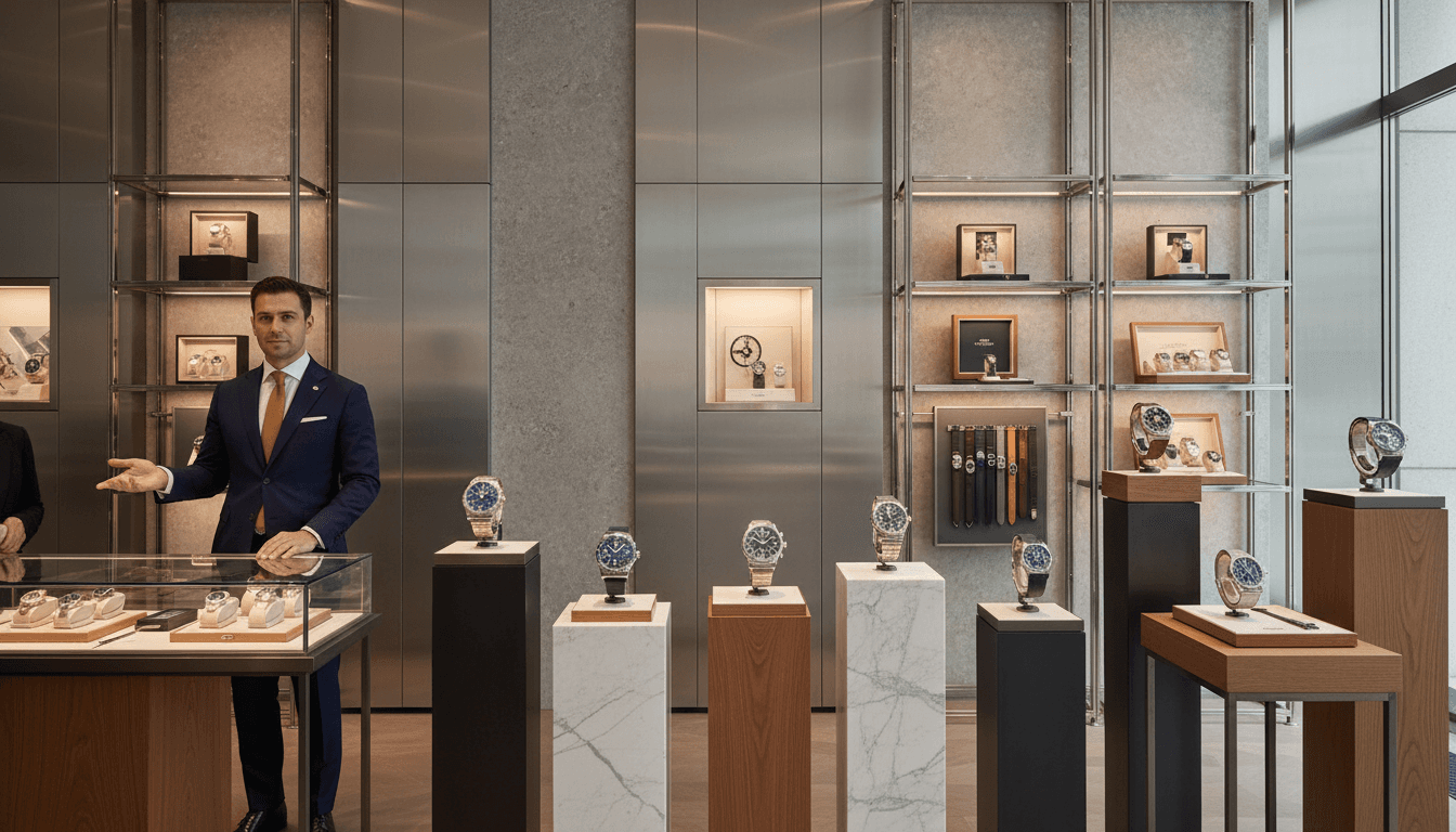 Uhren-Ausstellung in der Juwelier-Werkstatt